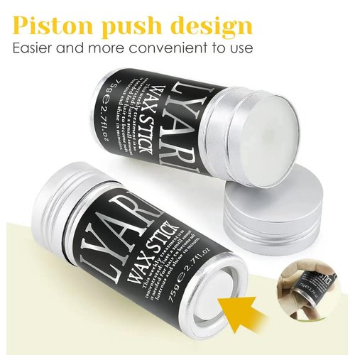 LYARI Hair Wax Stick Hair Styling Stick for Flexible Hold, Smoothness and Control, 2.7 fl oz