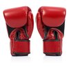 Fairtex BGV1BR Muay Thai Boxing Breathable Gloves for Men, Women, Kids | MMA Gloves, Kickboxing, Gym, Workout | Premium Quality, Light Weight & Shock Absorbent 12 oz Boxing Gloves-Red