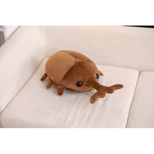 RONOSEN Beetle Plush Toy Plush Pillow Doll Insect Beetle Plush Toy Pillow Stuffed Toy Plush Pillow Children Children Girls Boys Baby (50CM, Brown)