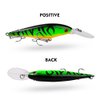 OriGlam 10 Pack Fishing Lures Hard Baits, 3D Eyes Minnow Fishing Lures Crankbait, Swimbait Fishing Tackle Lure Kit for Freshwater/Saltwater/Topwater, Bass, Trout, Walleye, Redfish