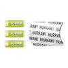 Hurraw! Lime Lip Balm, 3 Pack: Organic, Certified Vegan, Cruelty and Gluten Free. Non-GMO, 100% Natural Ingredients. Bee, Shea, Soy and Palm Free. Made in USA