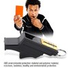 Dilwe Referee Whistle, Loud Whistle for Basketball, Football, Camping, Emergency Calling(Black&Gold)