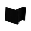 Right Hand Hinge Pontoon Door Stop 2 Pack (Black)