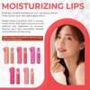 MAKEHEAL] Lipleasure Velvet Lip Tint Lasting, Matte Long-Lasting Lip Tint, Velvet Blur Finish, Smooth and Hydrated Lips All-Day, Vibrant and Soft Shades (03 - Papaya)