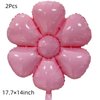 Daisy 2nd Birthday Party Decorations Balloon,40inch Pink Number Balloon 2，Daisy Birthday Party Decorations for 2 Year Old，Daisy 2nd Birthday Party Supplies (Pink daisy numbers 2)