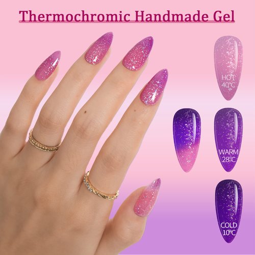 GLAMERMAID Hot Pink Press on Nails Medium Almond, Black Checkerboard Fake Nails Short Oval, Neon Glue on Nails with Love Heart, Stiletto False Nail Kits with Y2K Design, Stick on Nails Set for Wmoen