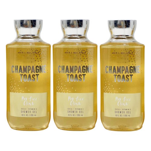 Bath & Body Works Champagne Toast - Pack of 3 - Shower Gel