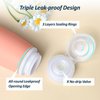 PACKISM TSA Approved Toiletry Bottles - 6 Pack Leak Proof 3.4oz Silicone Travel Bottles for Toiletries, Refillable Liquid Travel Accessories for Shampoo Conditioner Lotion Body Wash(BPA Free)