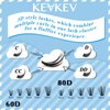 KevKev Lash Extension Kit Eyelash Extension Kit 280Pcs 3D Effect Lash Clusters with Lash Bond and Seal Lash Remover Dual-End Eyeliner Pen Eyelash Curler and Lash applicator 6-In-1 Kit(60D+80D)