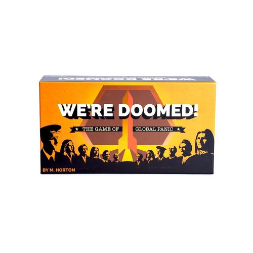 We're Doomed! - Apocalypse Survival Board Game - Cooperative Strategy for 4-10 Players - 15-Minute Race to Escape - Ideal for Competitive Game Nights & Group Gatherings