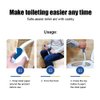 Long Reach Comfort Wipe, Self Assist Toilet Aid with Foldable Handle Extends Your Reach Over 15" Grips Toilet Paper or Pre-Moistened Wipes