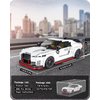 Mould King Speed Champion Nissan GTR Car Models Building Toys with Display Case, 27031 Model Car Kits Building Blocks, Race Car Building Sets, JDM Car Building Kits for Adults Kids 8+(356PCS)