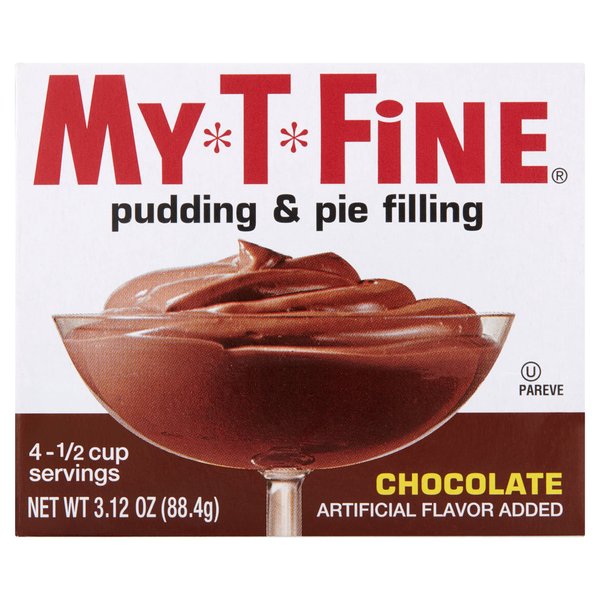 My-T-Fine Pudding & Pie Filling Mix, Chocolate, 3.13 OZ (Pack of 6)