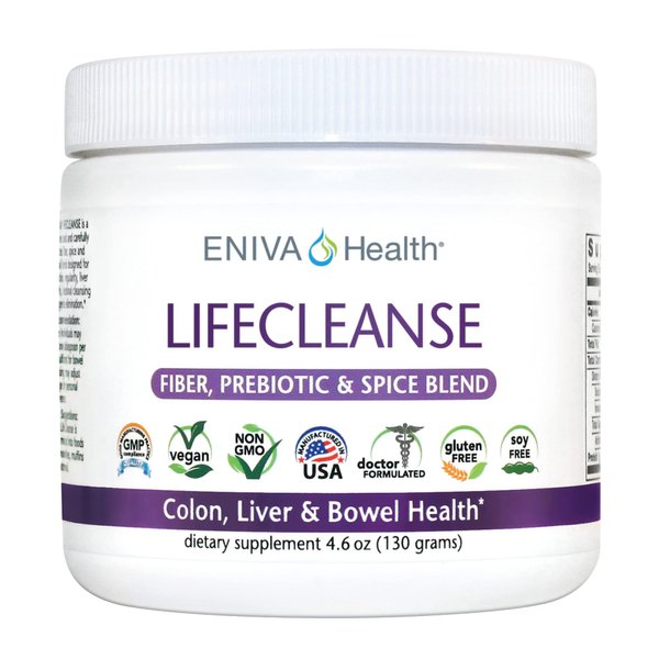 Eniva LifeCleanse Natural Fiber Complex Powder (4.23 oz)