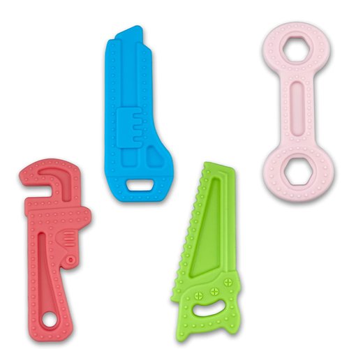 Baby Teething Toys, Silicone Baby Teether Chew Toys, BPA Free, Suitable for Infants Over 3 Months, Infant Molar Teether Toys, Soothe Babies Sore Gums Freezable