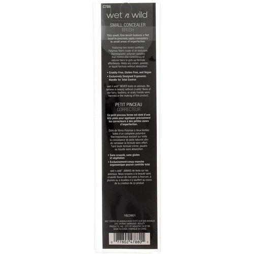 Wet n Wild White & Pink Small Concealer Brush C788 (Pack of 3)