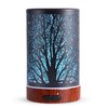 Essential Oils Diffuser,100ML Aromatherapy Diffuser,Gifts for mom,Metal Cool Mist Humidifier with 7 Colors Lights Waterless Auto Off Air Diffusers(Tree)…