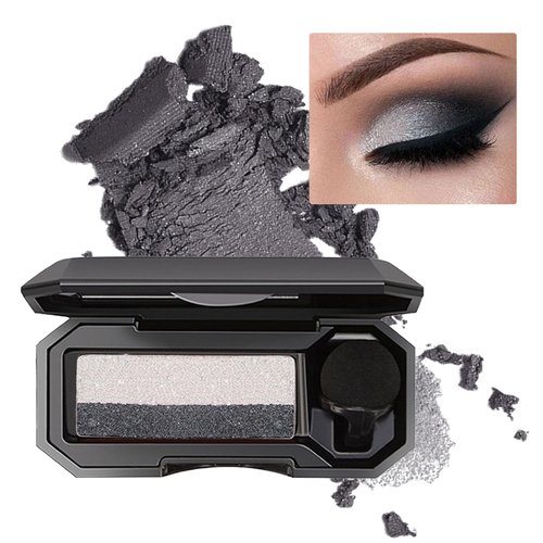 Sulily Perfect Dual Color Eyeshadow,New Highly Pigmented Waterproof Eyeshadow with Exquisite Glitters,Long Lasting Color Pop Makeup Eyeshadow Palette (eyeshadow-#6, 1.2 Ounce)