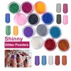 Nail Kit Set Professional Acrylic with Everything, 12 Glitter Acrylic Powder Kit Nail Art Tips Nail Art Decoration, DIY Nail Art Tool Nail Supplies Acrylic Nail Kit for Beginners (Professional)
