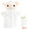 Cute Sheep Hand Puppets (1 Pack) for Kids, Toddlers and Adults, Farm Animals Plush Toys, Sheep Stuffed Animals Interactive Toys, Hand Puppet for Party Favors, Birthday, Teacher Student Award