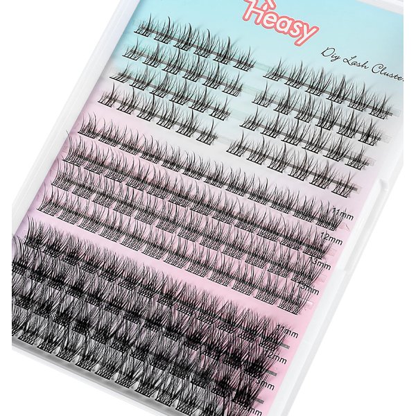 Manhua Lash Clusters, Manga Lash Clusters Natural 160Pcs Anime Lash Clusters 3 Styles individual Lashes Wispy Manga Cosplay Lashes Korean Lashes DIY with Applicator