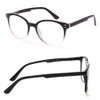 3 Pack Reading Glasses Spring Hinge Stylish Readers Black/Tortoise for Men and Women (3 Mix, 2.50)