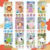 24 PCS Make a Face Stickers for Kids - Make Your Own Stickers Animal Mix and Match Sticker Sheets with Safaris, Sea and Farm Animals for Kids Party Favor Supplies Craft Activities Ages 3+