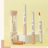 Magik 2-in-1 Dual Head Stick Liquid Concealer Hydrating Contouring Full Matte Cover (#02 Natural, 2 Pack)