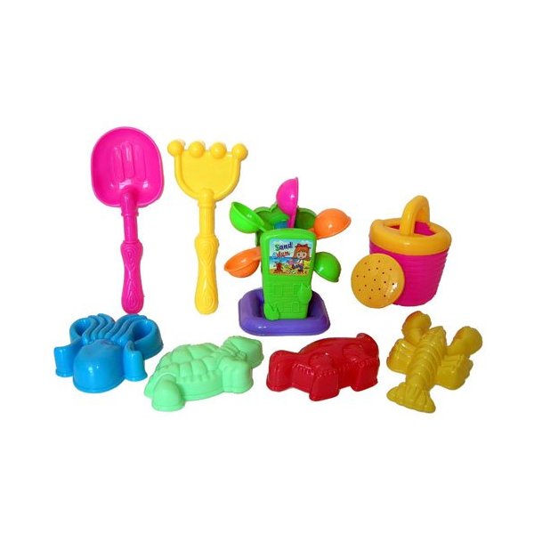 212 Main Sand Wheel Toy - 8 Piece Set