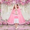YAOOBEY Princess Dress Up Clothes for Girls 4-6,Halloween Princess Costumes for Girl 3 4 5 6 7 Year Old Christmas Birthday Gifts