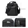 WEPLAN Crossbody Bag for Men, mini man purse,Travel Messenger Shoulder Bag for Men, Small Side Bags for Mens