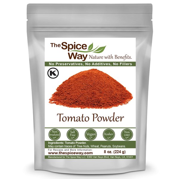 The Spice Way Tomato Powder - (8 oz) dried tomatoes made into a powder used for cooking.