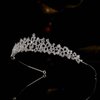 Wedding Tiara Crowns for Women Cubic Zirconia Tiaras Bride Royal Queen Headband Princess Quinceanera Headpieces for Birthday Prom Pageant Party with Jewelry Box