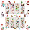 Creammuffin Stickers Party Supplies Kits for Toddlers, Children 3D Puffy Christmas Stickers