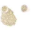 Silicone Copper Nano Beads Micro Link Tube Rings for wig Hair extensions (500Pcs, Bleach Blonde)