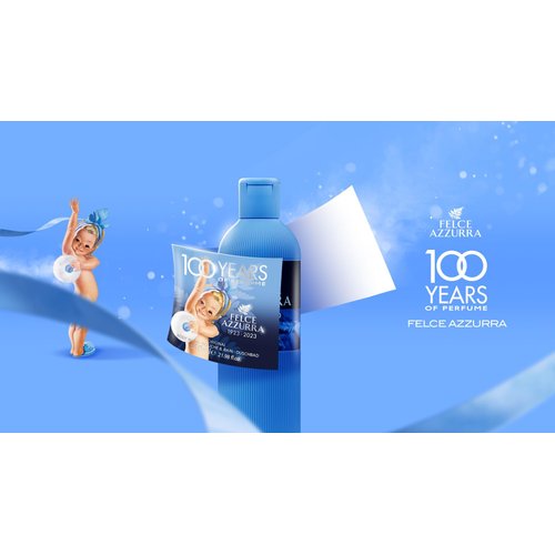 Felce Azzurra Original - The Timeless Essence Body Wash - New Rich And Velvety Formula - Envelops Your Skin With A Gentle And Light Lather - Provides Extra Hydration - For All Skin Types - 22 Oz