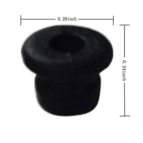 Tattoo Grommets,300Pcs Tattoo Rubber Grommets Disposable Soft Silicone Tattoo Needle Grommets Nipples for Tattoo Machine Needles Armature Bar Supply Tattoo Accessories Tattoo Supplies