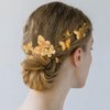 BARTOSI Gold Butterfly Hair Clips Small Butterfly Hair Accessories for Women (Pack of 5)