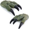 Liberty Imports 2 Pack: Dinosaur Claws Toys Oversized Dino Velociraptor Rubber Realistic Jurassic Claws for Kids Cosplay Roleplay Costume Accessories
