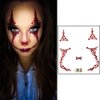 2 PCS Face Gems Jewels Tattoos for Halloween, Day of the Death Face Jewels Crystals Face Gems Stick on Halloween Makeup Costume Stickers for Halloween Festival Rave Party Outfit