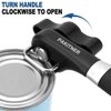 PAKITNER- Safe Cut Can Opener for Kitchen & Restaurant - handheld, Manual, Ergonomic Smooth Edge, Food Grade Stainless Steel Cutting