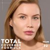 COVER FX Total Cover Cream Foundation - Shade F2 - Buildable Coverage - Natural Finish - Oil-Free - Sweat-Proof