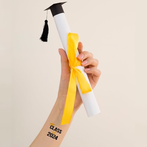 192PCS Graduation Tattoos Party Supplies 2024 – Congrats Grad Prom Party Favors Decorations