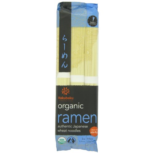 HAKUBAKU Ramen Noodles 3.1 Ounce (Pack of 12)