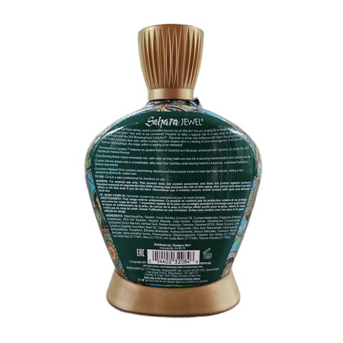 Australian Gold Designer Skin SAHARA JEWEL Spectacular 30x Bronzer Tanning Lotion - 13.5 oz, Green