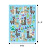 TINYMILLS Llama Alapaca Birthday Party Favor Set (12 multi-point pencils, 12 self-inking stampers, 12 sticker sheets, 12 small spiral notepads) Llama Alpaca Party Supplies Party Favors Pinata Stuffers