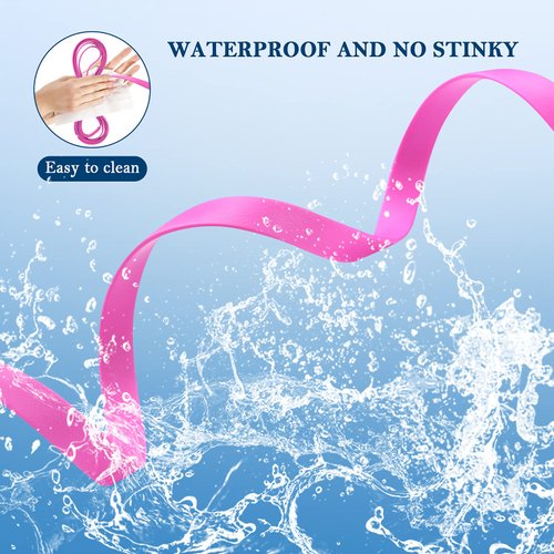 Waterproof Long Leash Durable Dog Recall Training Lead Great for Outdoor Hiking, Training, Yard, Beach and Swimming (Purple, 50ft)