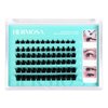 Hermosa Charlotte Charm Lash Clusters 40D-D-8-16MIX 72 Clusters False Eyelash 20D 30D 40D Individual Lashes Cluster DIY Eyelash Extensions at Home HMFD14