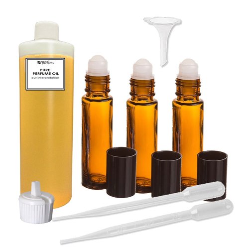 Grand Parfums Perfume Oil Set - Fire & Ice Women by Grand Parfums Perfume Oil (1 Oz)