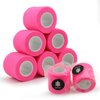 Tattoo Grip Cover Wrap Pink - Denergy 6PCS PMU Pen Grip Tape Wrap Cover Cohesive Sports Adherent Tape Adhesive Bandage for Tattoo Machine Tattoo Accessories (Hot Pink 6pcs)